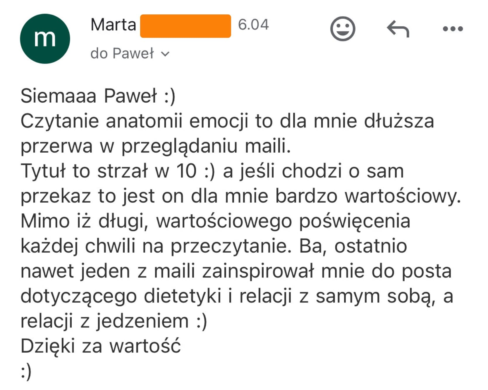 Referencja Marta